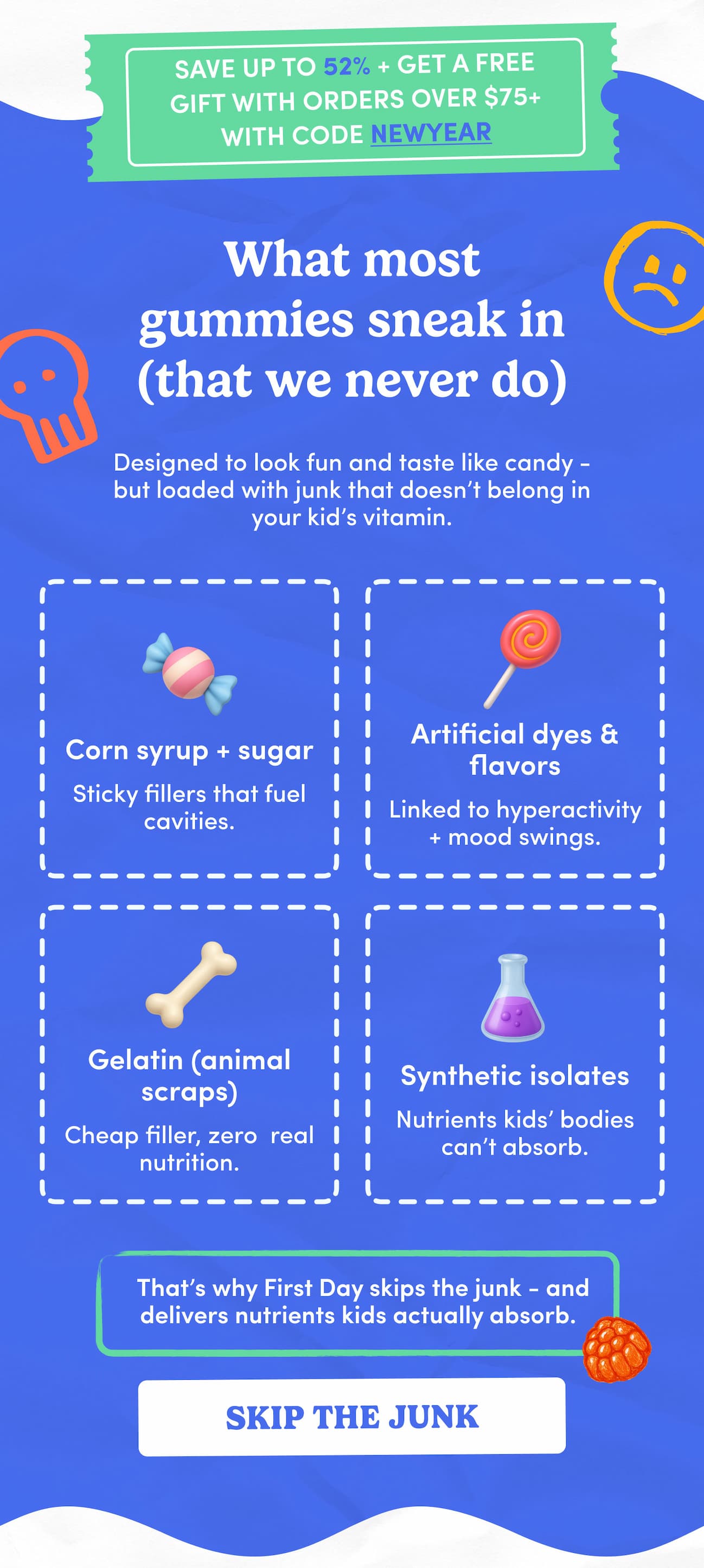 What most gummies sneak in (that we never do)