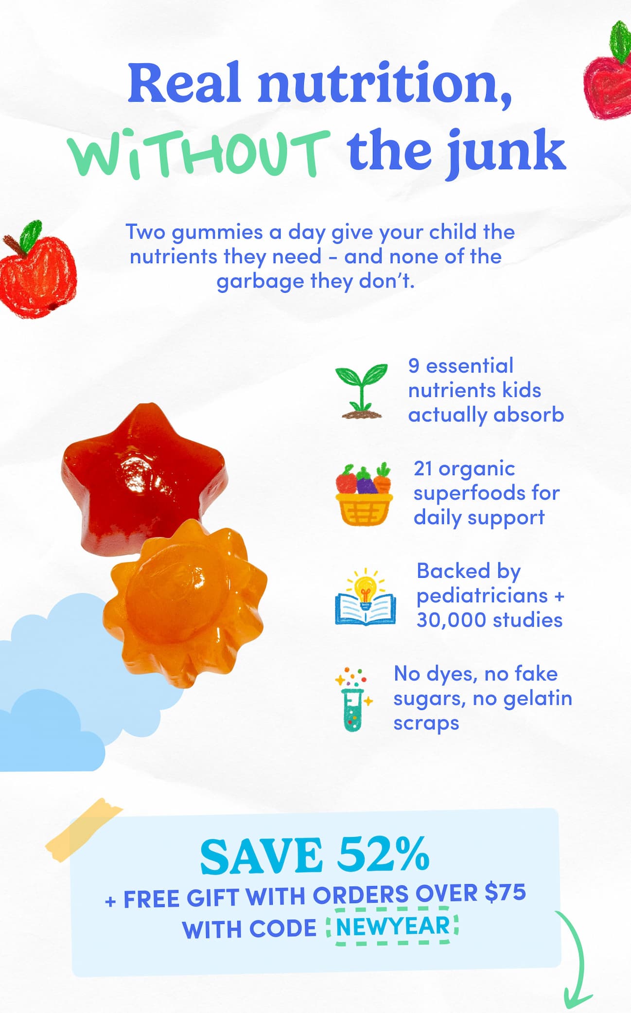 Real nutrition, without the junk