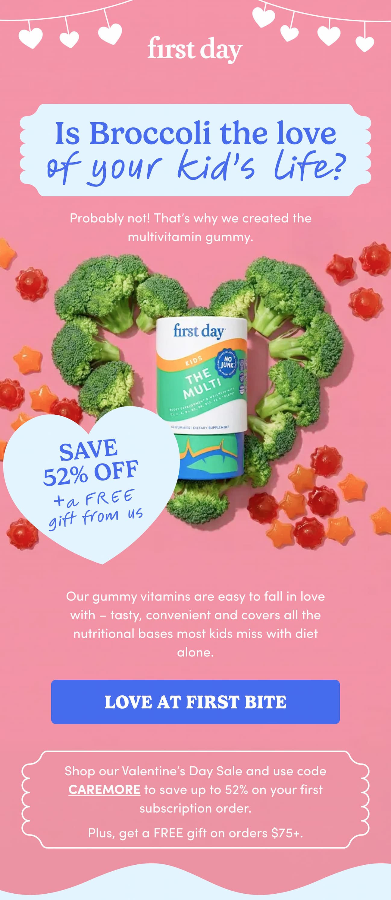 is broccoli the love of your kid's life?