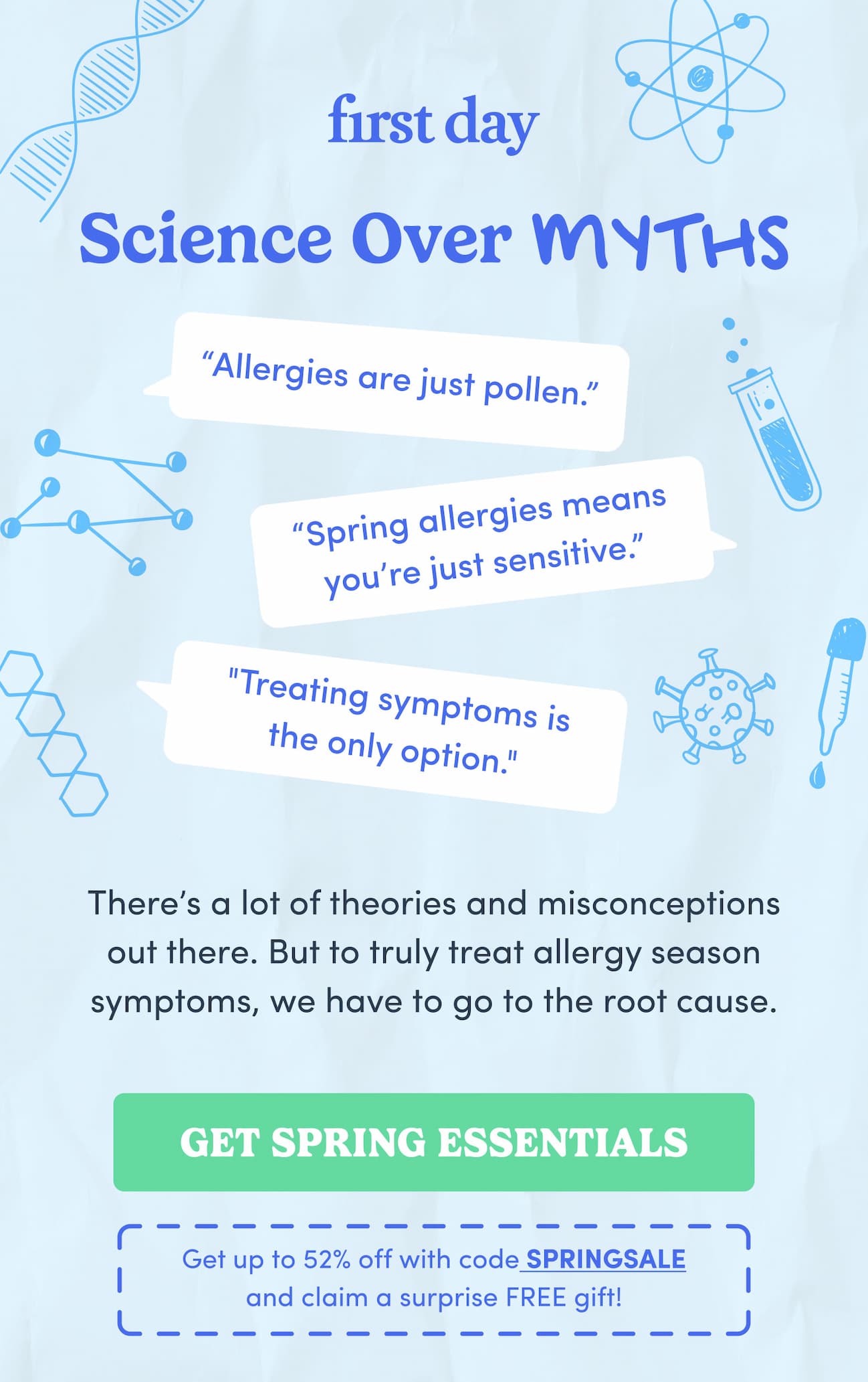 Science over myths!