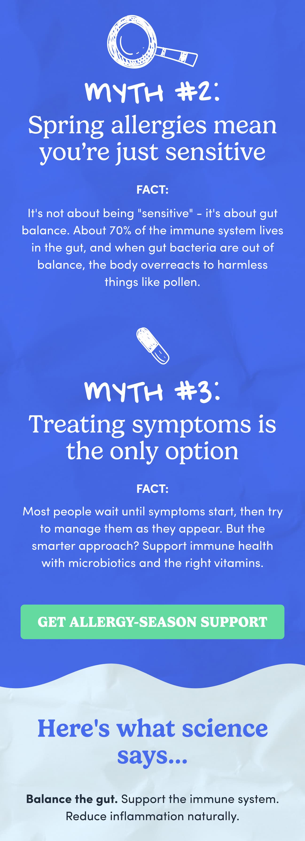 Get allergy-season support