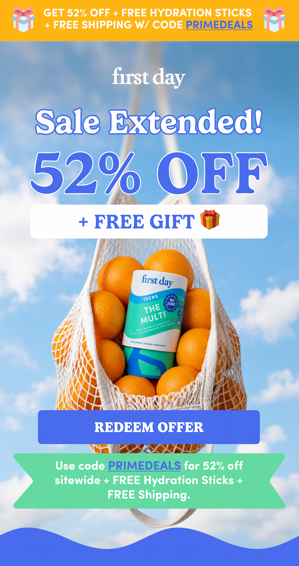 SALE EXTENDED!