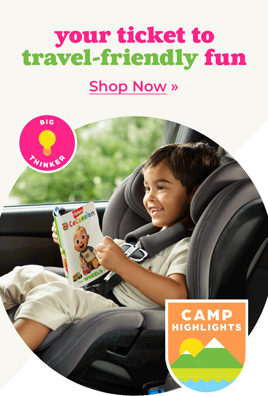 CAMP HIGHLIGHTS: Shop Your Ticket to Travel-Friendly Fun!
