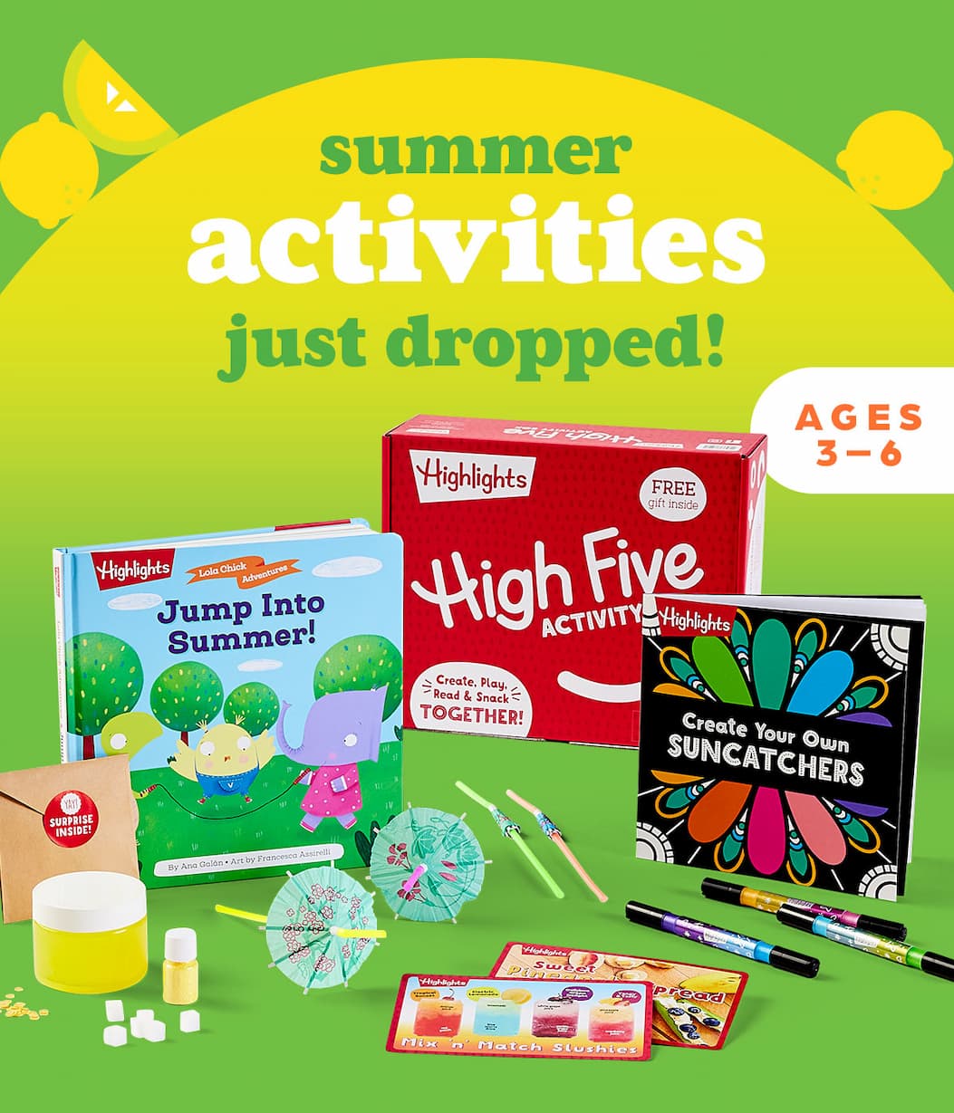 High Five Activity Box for Ages 3-6: Summer Activities Just Dropped!