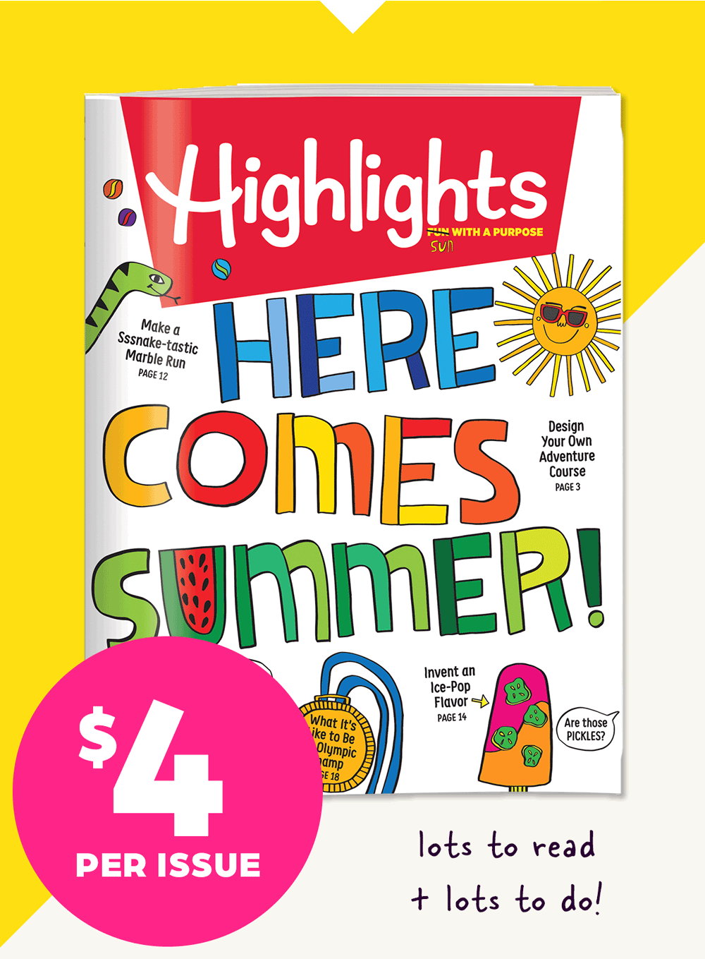 Magazines from Highlights: $4 Per Issue!