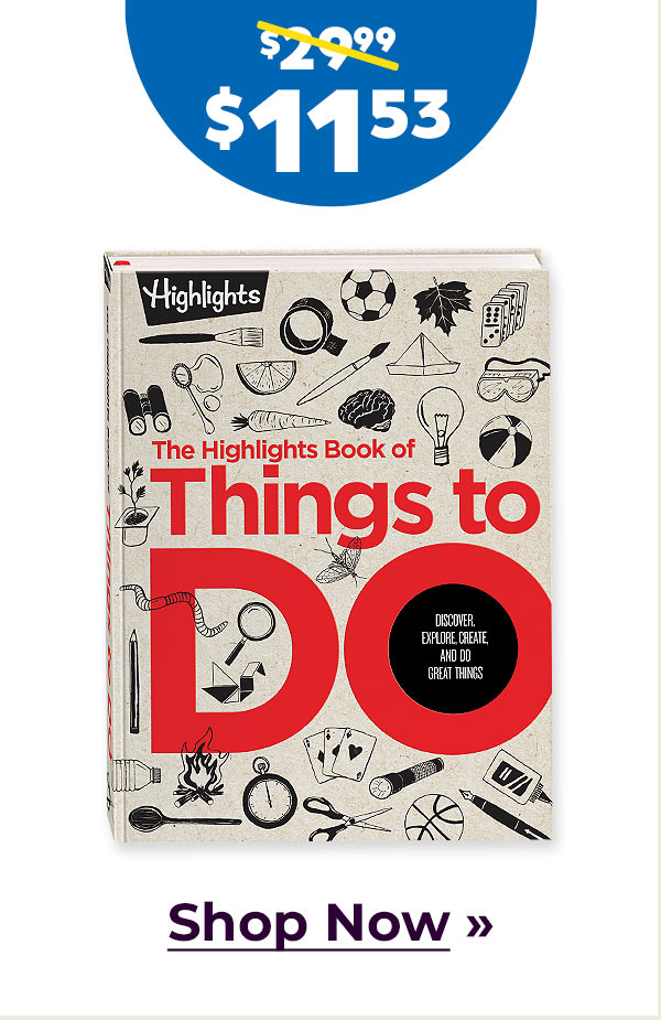 Shop Book of Things to Do, Now Only $11.53!