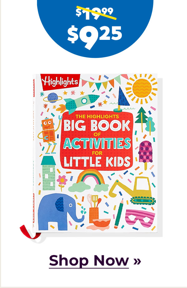 Shop Big Book of Activities for Little Kids, Now Only $9.25!