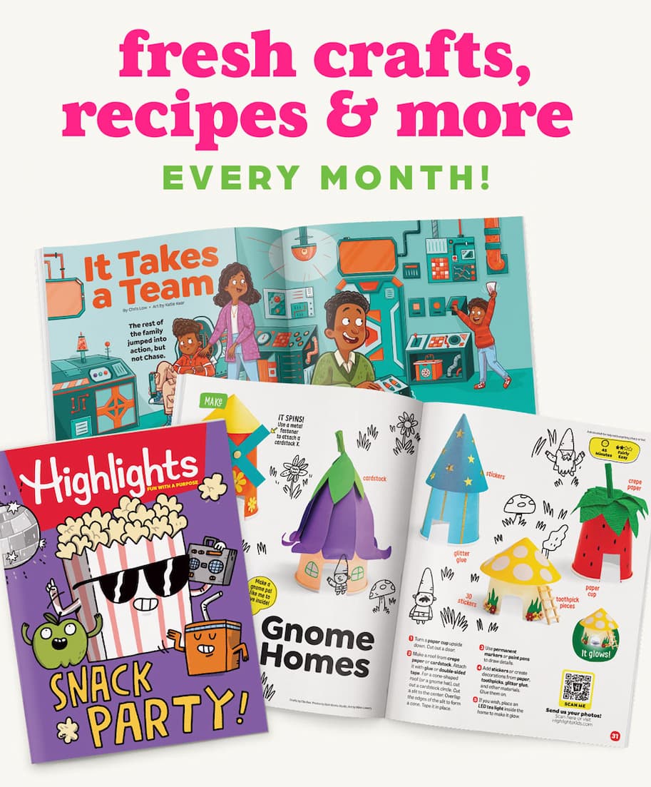 Magazines from Highlights: Fresh Crafts, Recipes and More Every Month!