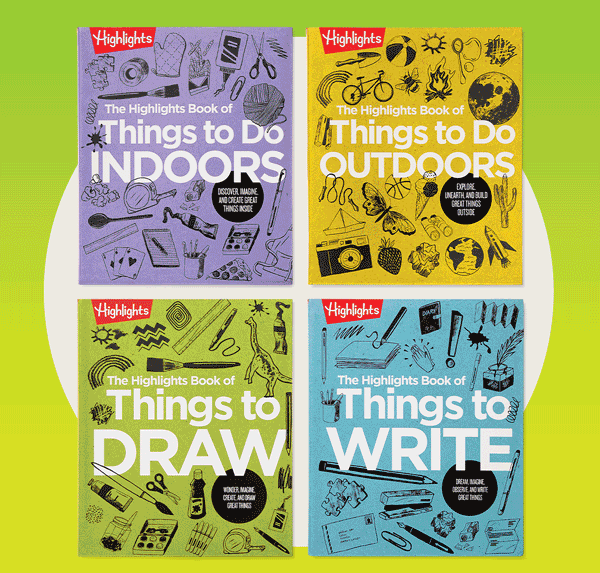 Highlights Things to Do 4-Book Set!