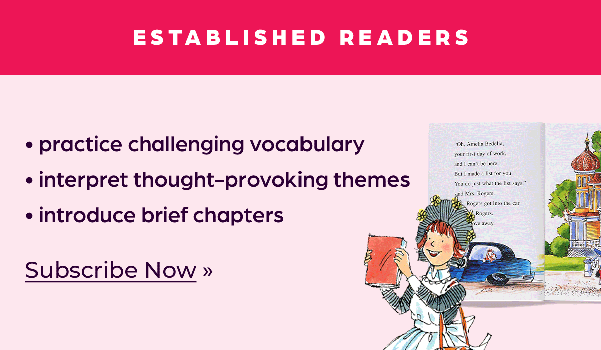 Subscribe Now for Established Readers.
