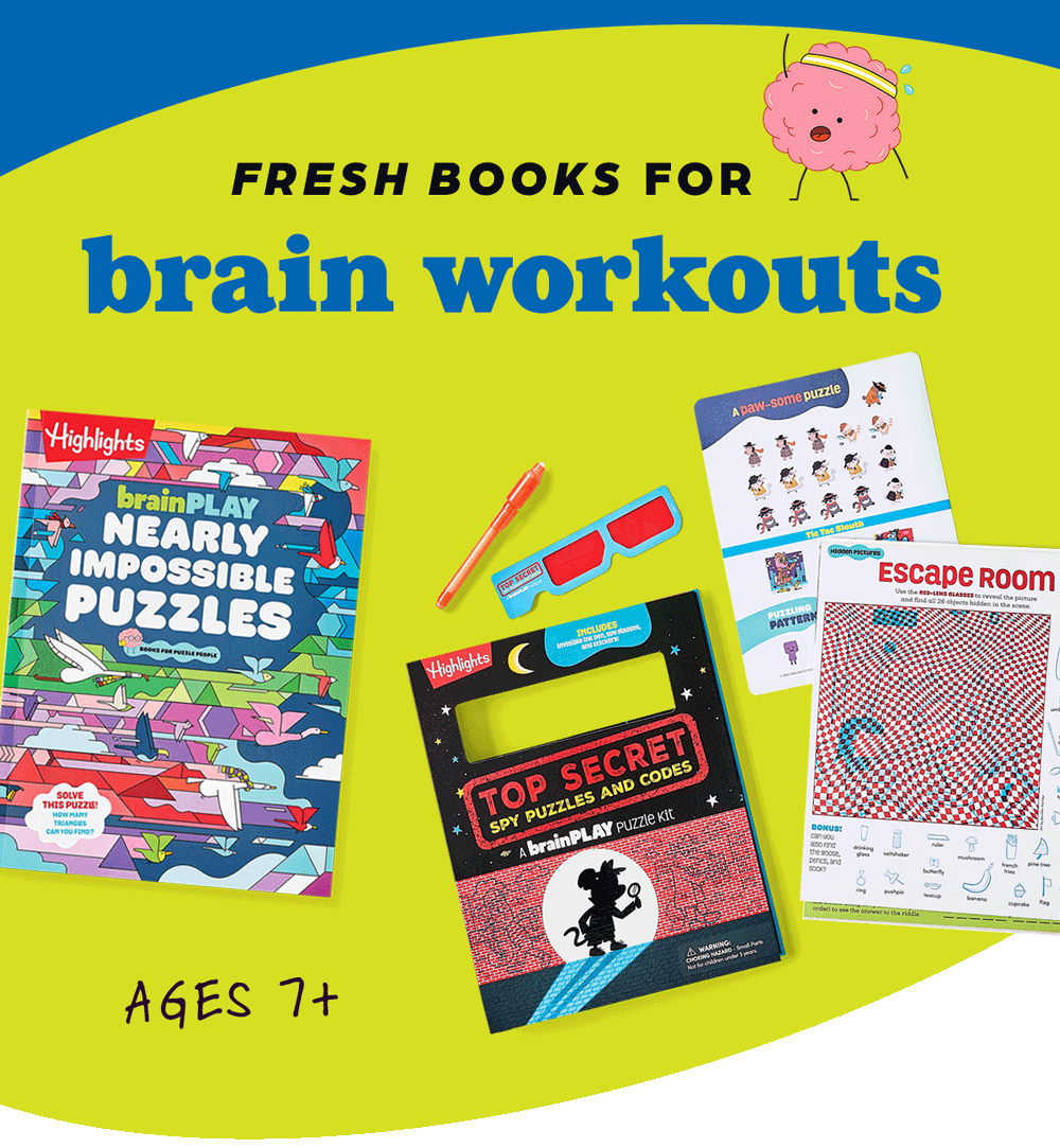 Fresh Books for Brain Workouts!