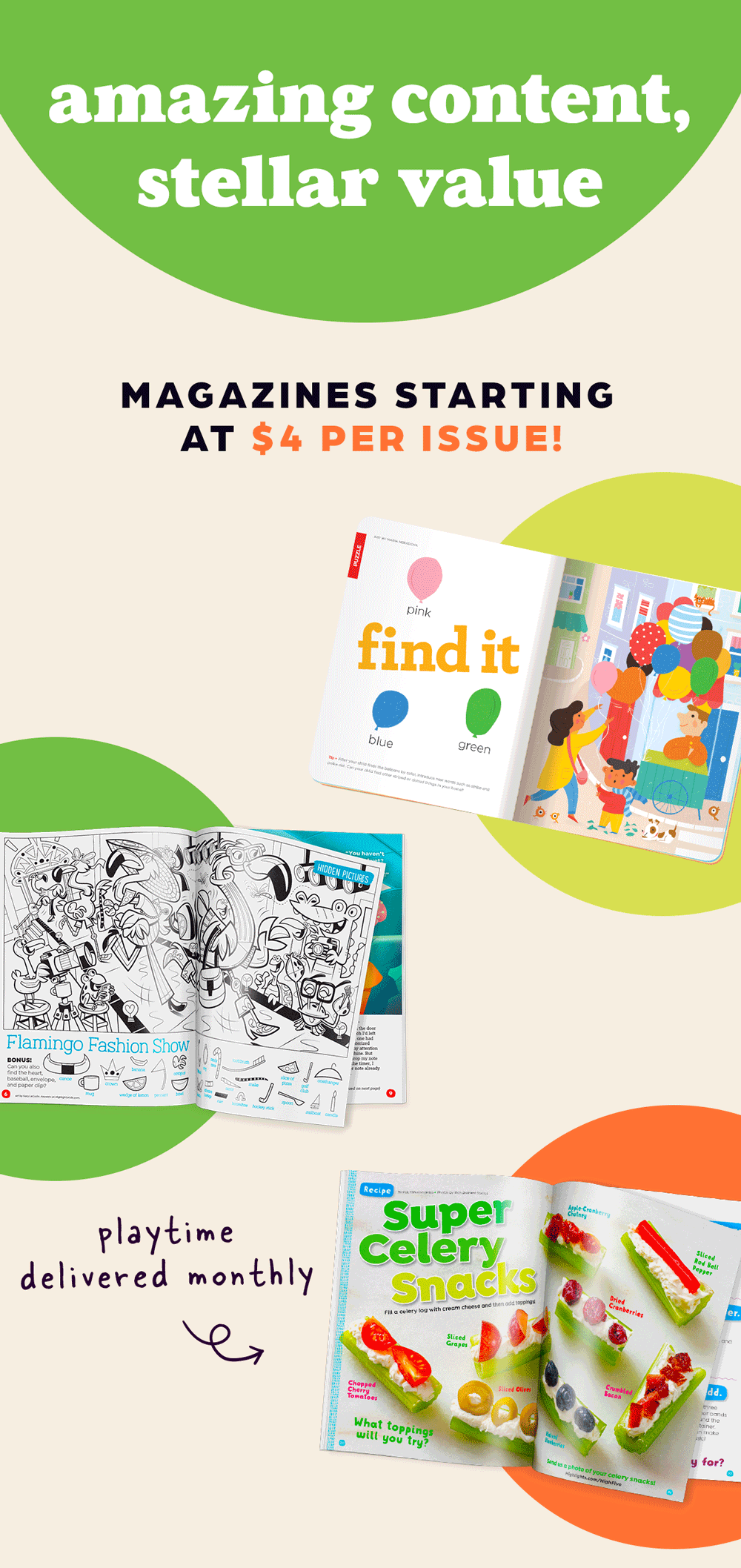 Amazing Content, Stellar Value! Magazines Starting at $4 Per Issue. 
