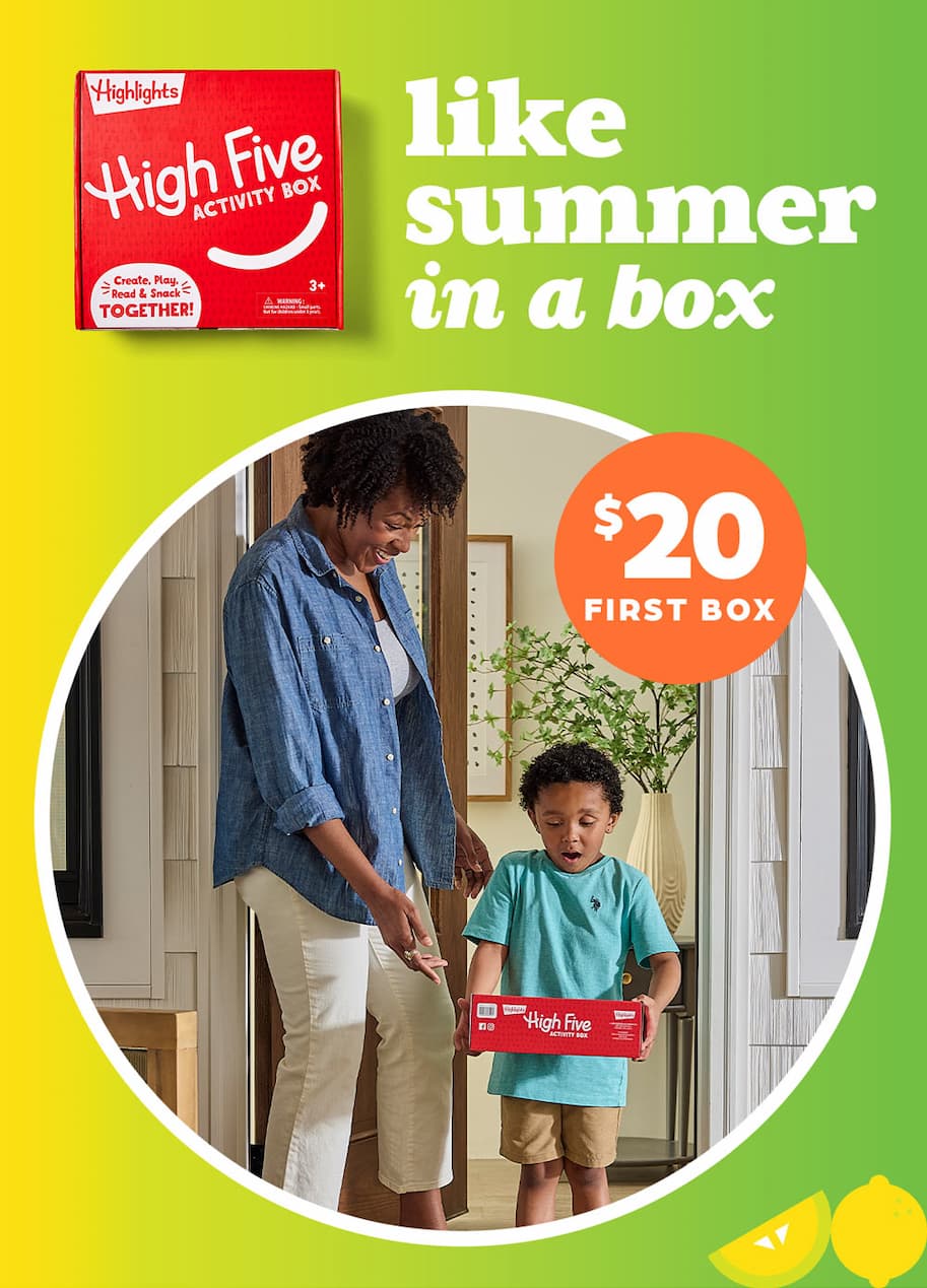 High Five Activity Box: Like Summer in a Box! Start Now for $20.