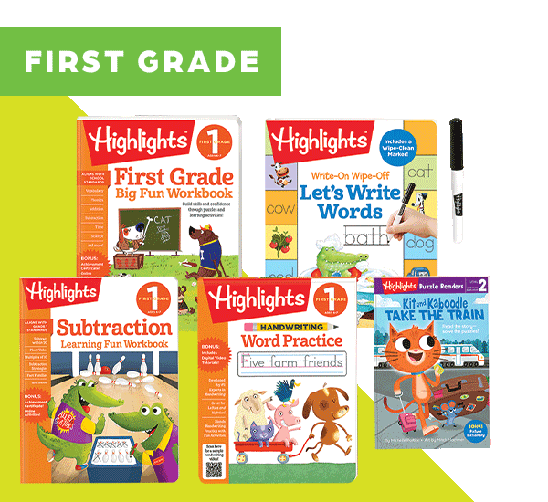 Learning Fun for First Grade.