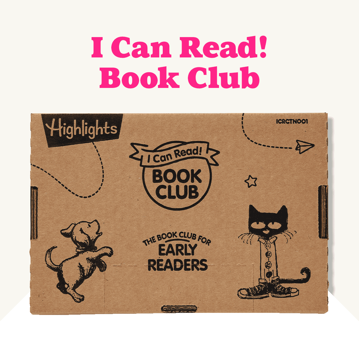 I CAN READ! Book Club, for Early, Emerging, or Established Readers.