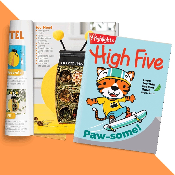 High Five Magazine.