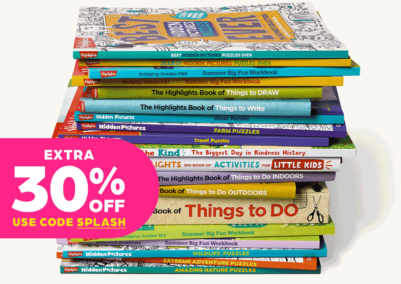 Extra 30% Off Books With Code SPLASH.