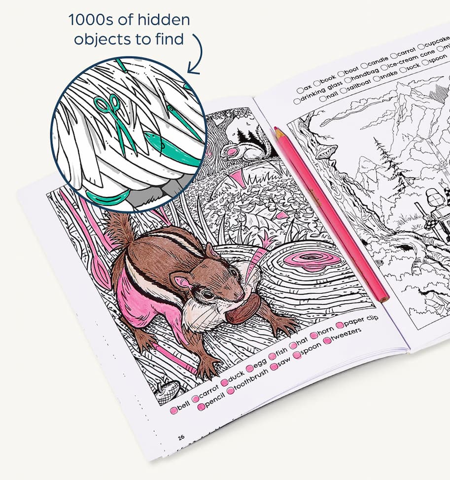 Thousands of Hidden Objects to Find. 