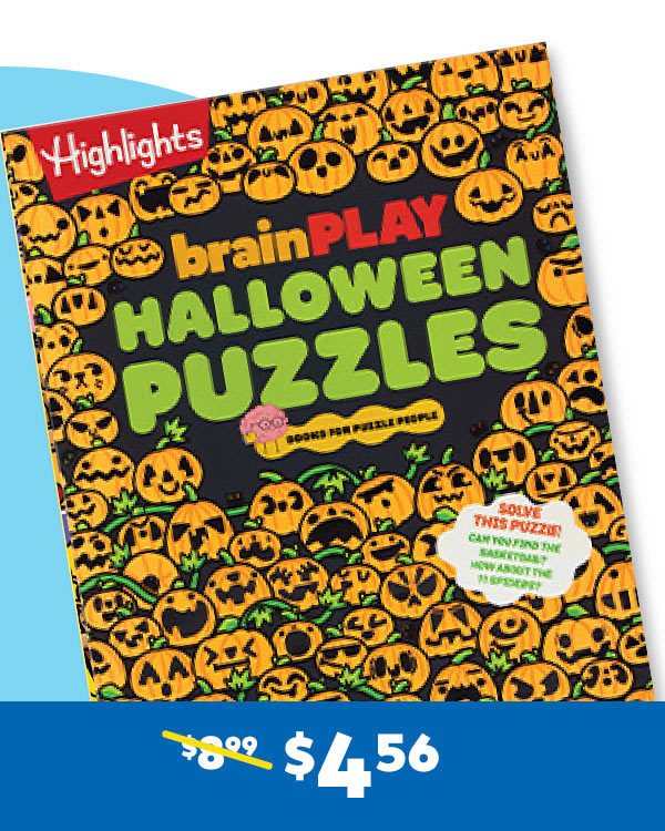 brainPLAY Halloween Puzzles, Now $4.56.