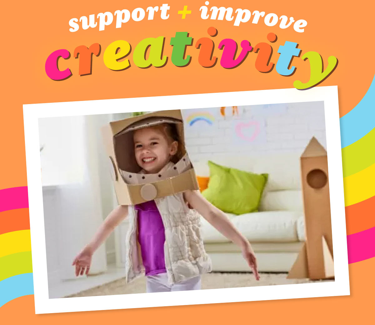 Article: How to Support and Improve Creativity in Kids.