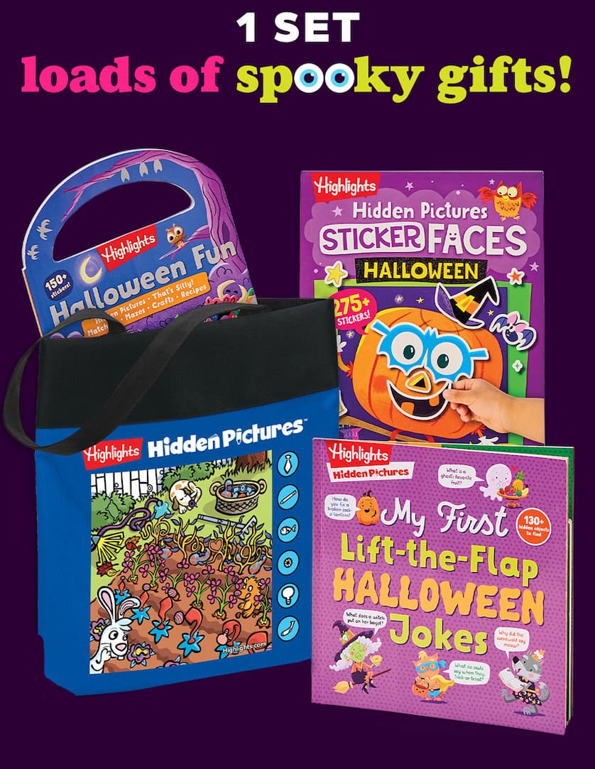 Halloween Gift Set for Ages 3-6: One Set, Loads of Spooky Gifts!