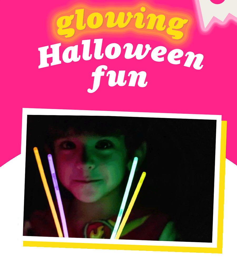 Article: 31 Glow-in-the-Dark Ideas for Halloween Fun.