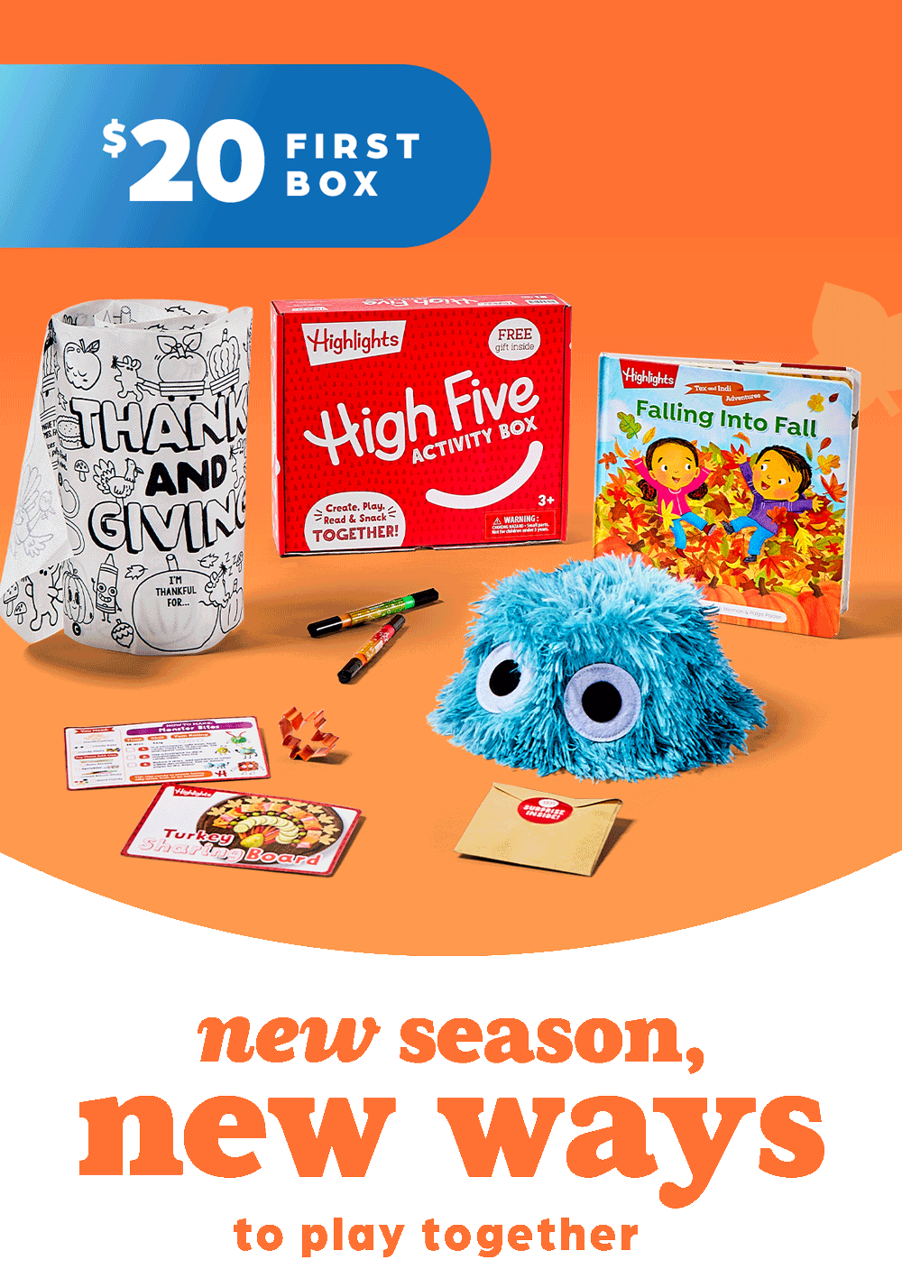 High Five Activity Box! Start Now for $20.