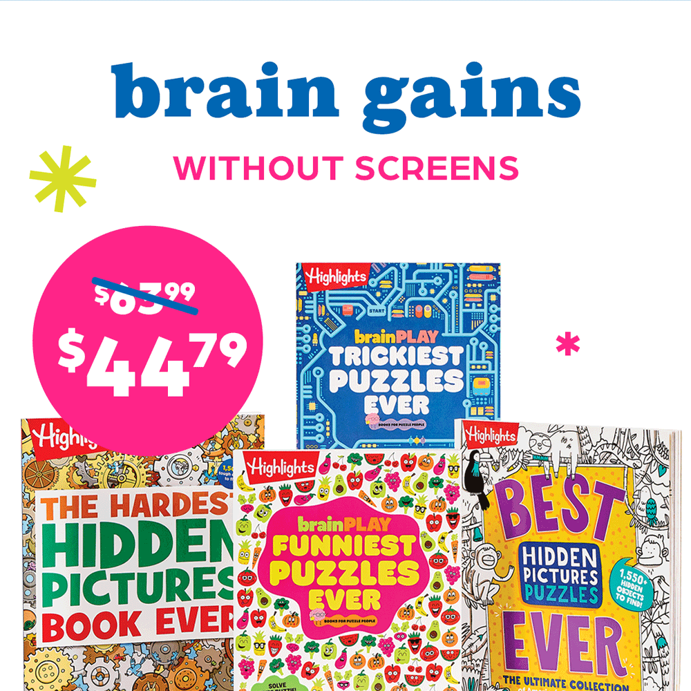 Puzzle Books: Brain Gains Without Screens.