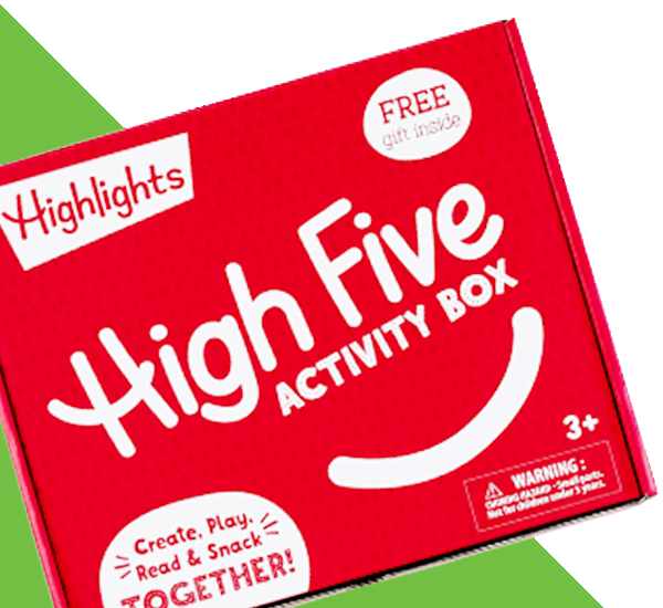 High Five Activity Box. 