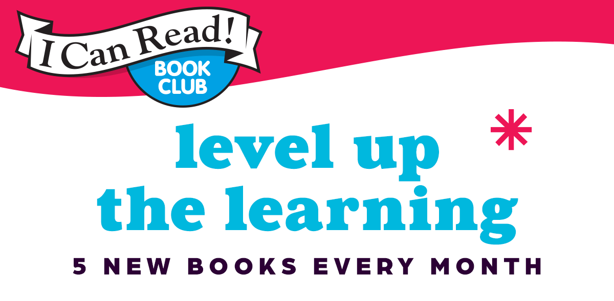 Level Up the Learning! 5 New Books Every Month. 