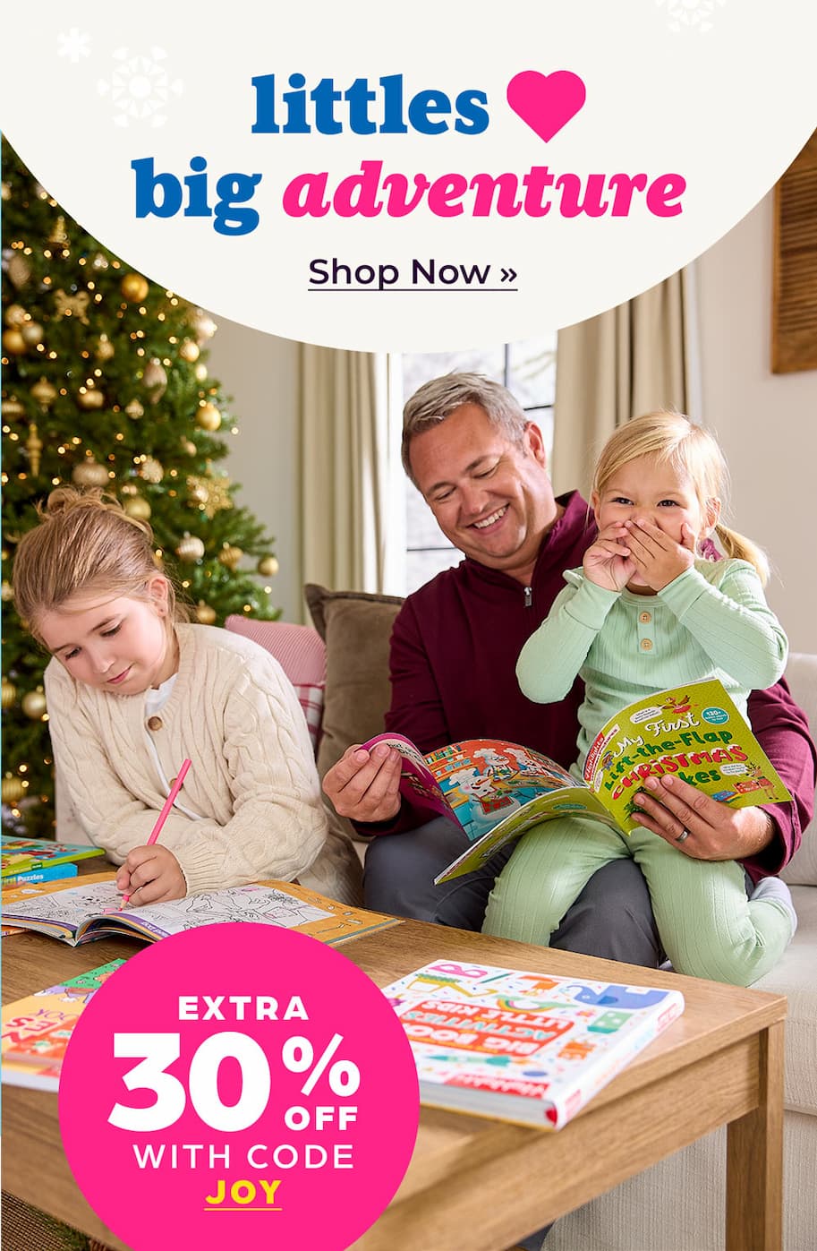 Littles Love Big Adventure: Save an Extra 30% With Code JOY.
