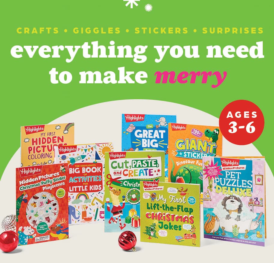 Crafts, Giggles, Stickers, Surprises: Everything You Need to Make Merry!