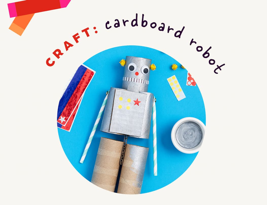 Top Craft: Cardboard Robot!