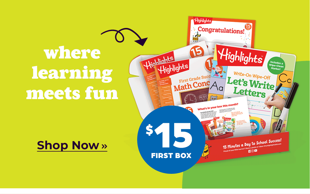 Highlights Learning Boxes: Where Learning Meets Fun.