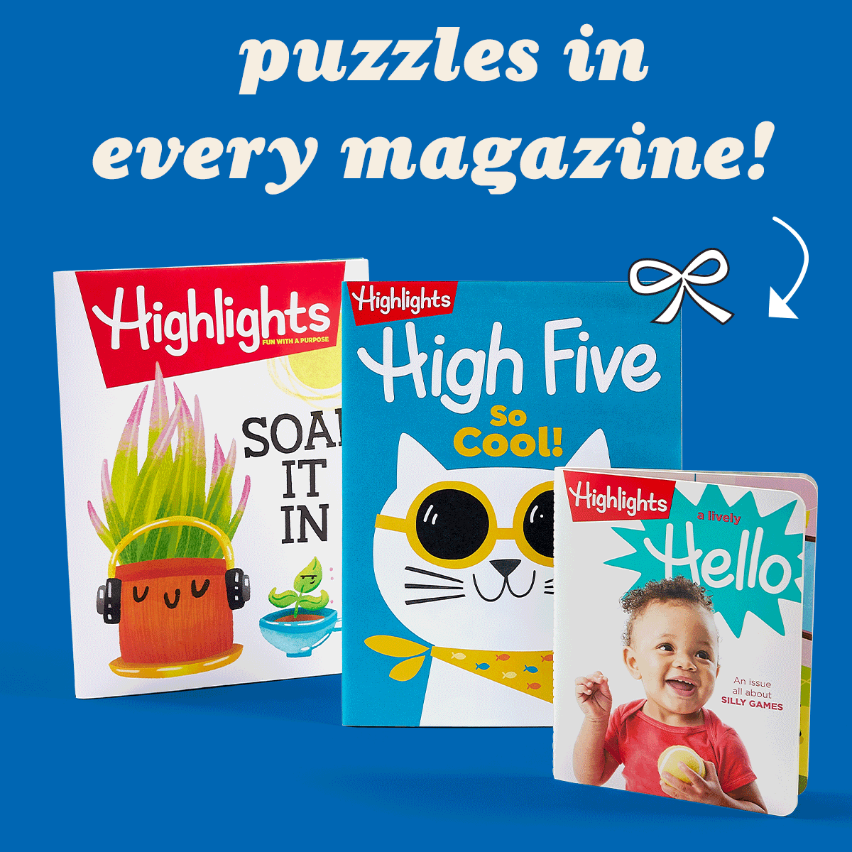 Puzzles in Every Magazine!