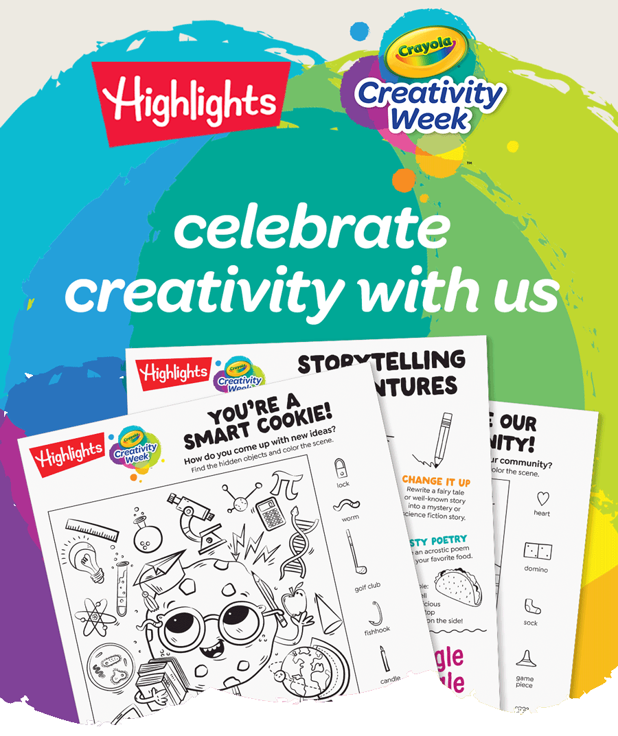 Highlights + Crayola: Celebrate Creativity With Us!