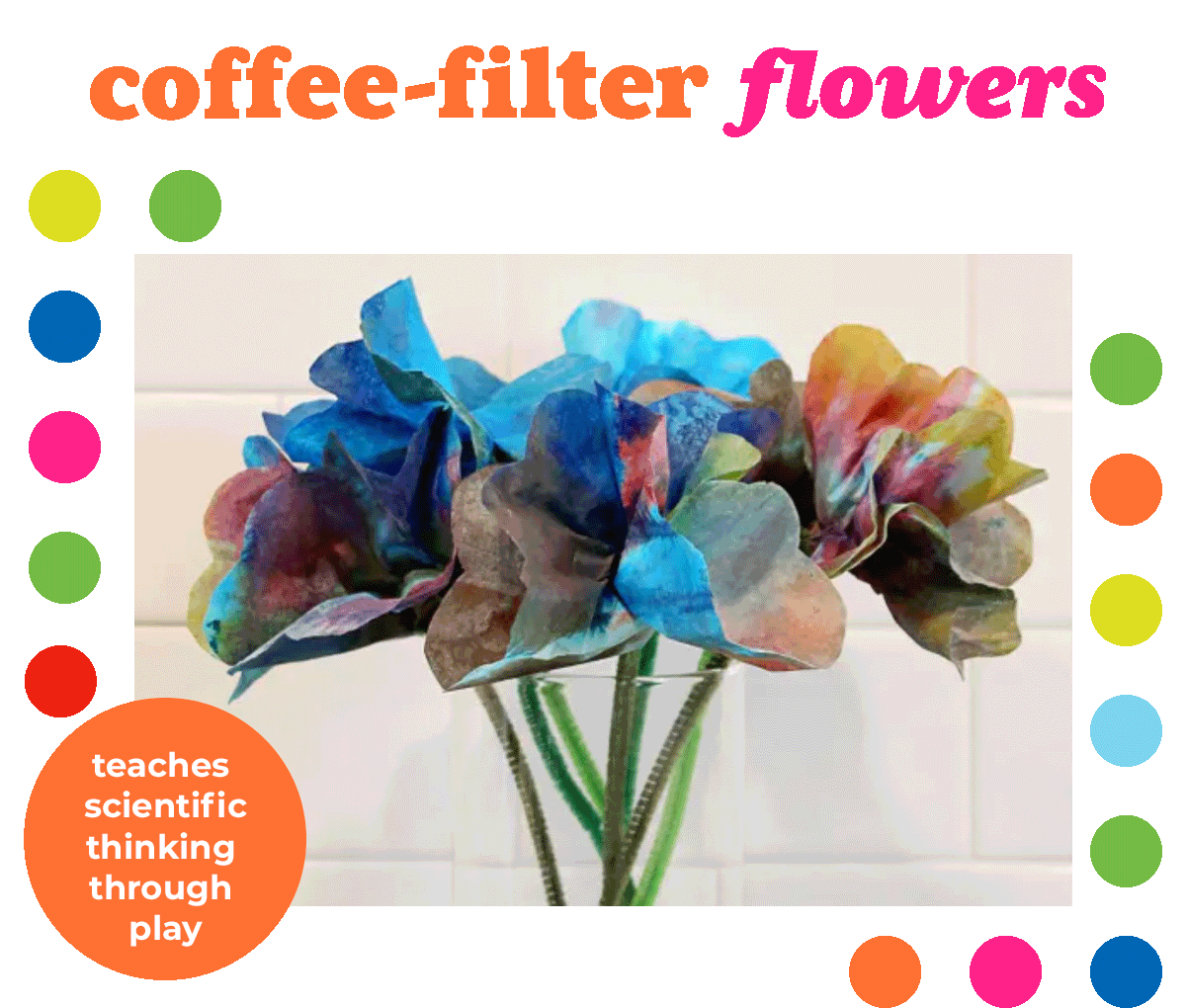 Article: How to Make Coffee Filter Flowers.