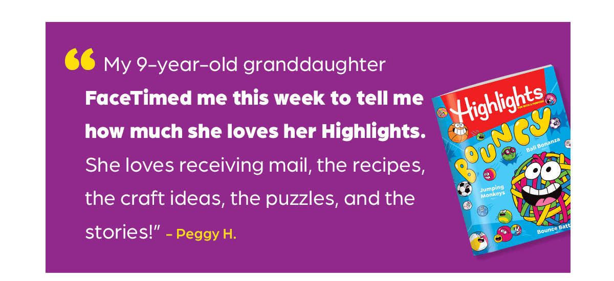 Highlights Magazine: My 9-Year-Old Loves Highlights Magazine.