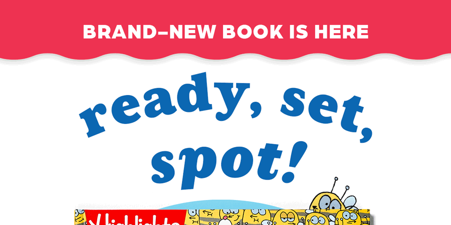 Brand-New Book Is Here: Ready, Set, SPOT!