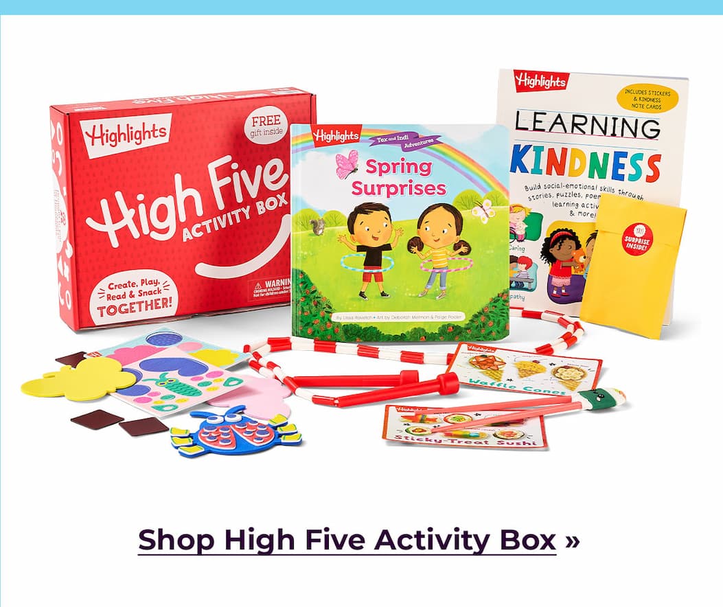 Shop High Five Activity Box.