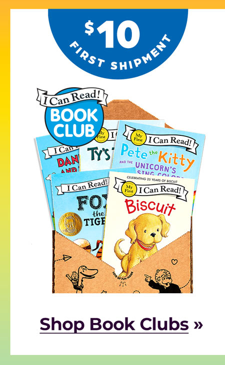 Shop Book Clubs: $10 for Your First Shipment!