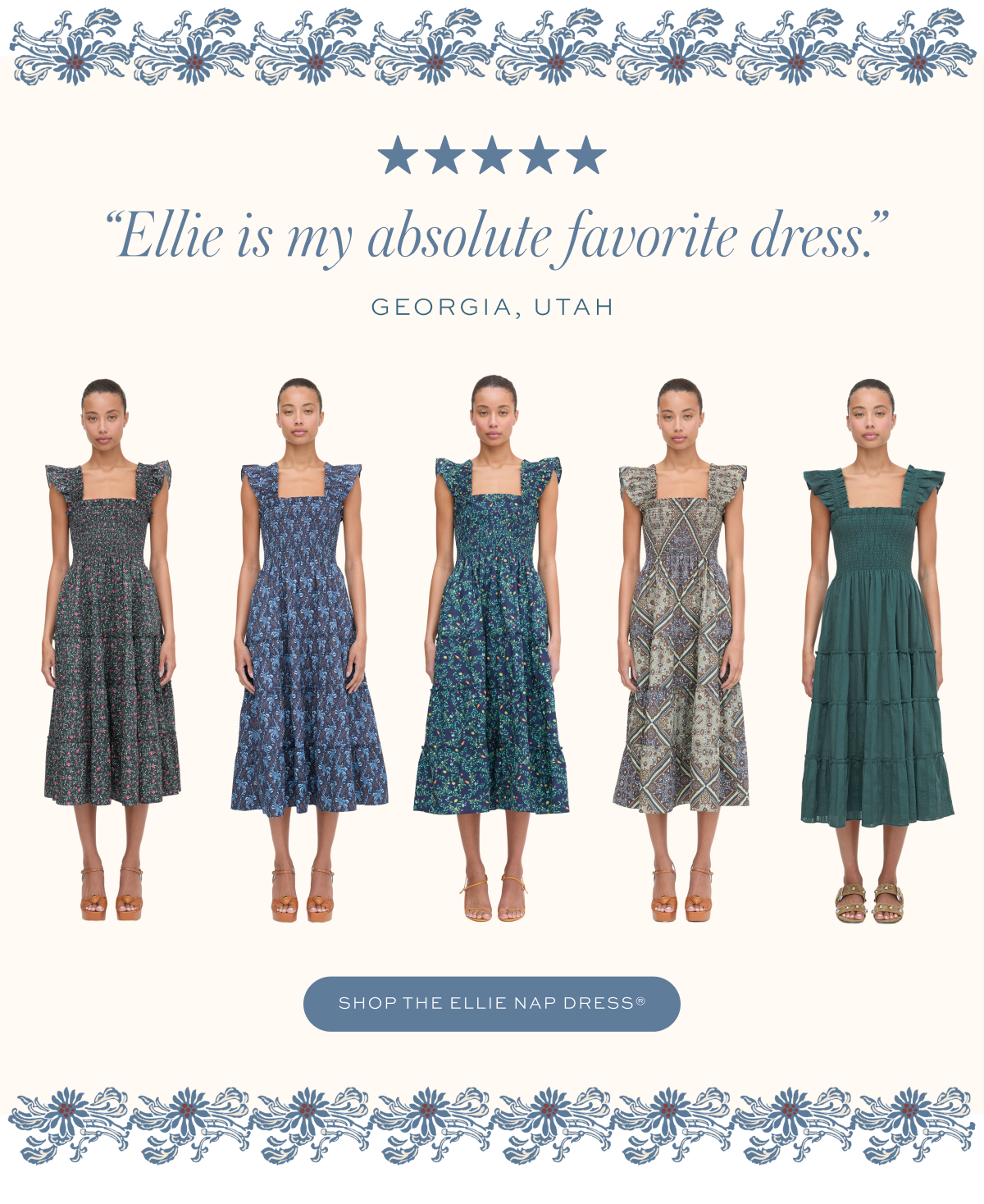"Ellie is my absolute favorite dress" -Georgia, Utah