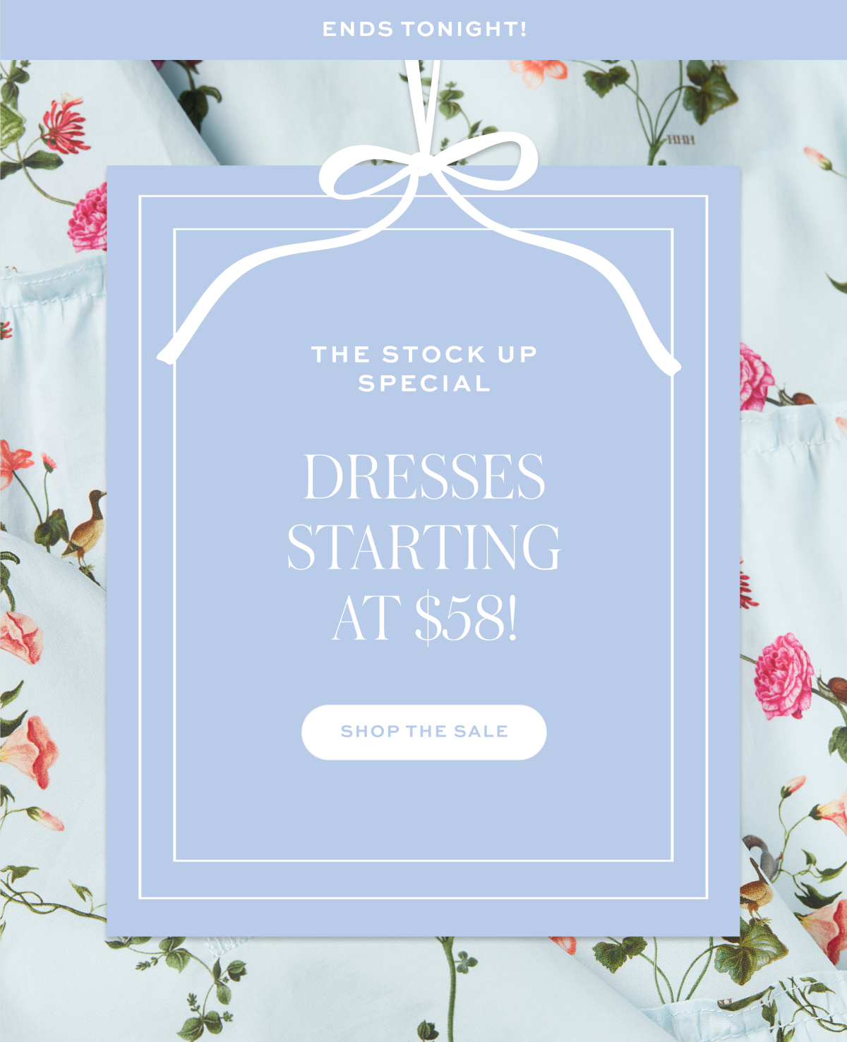 ENDS TOMORROW: OUR BEST PRICES EVER