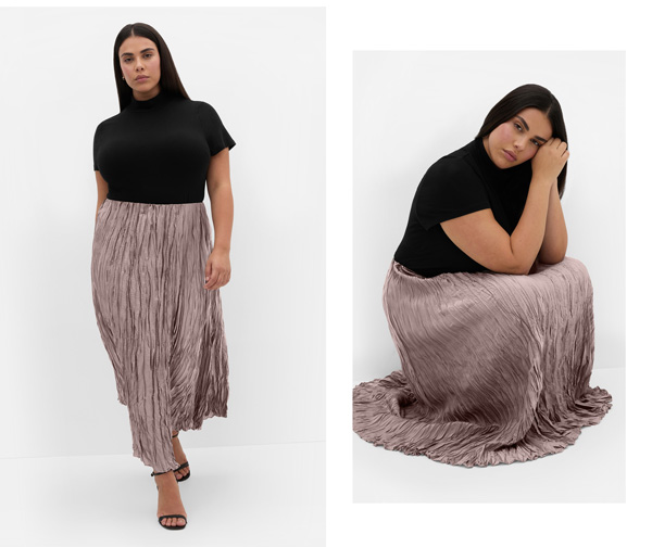 Shop the Imogen Pleat Midi Skirt