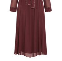 Shop the Kara Stud Tie Neck Maxi Dress
