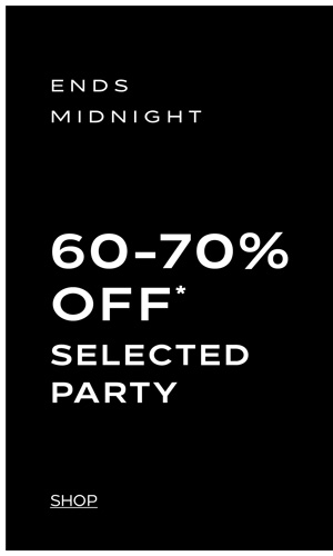 Shop 60-70% Off* Selected Party