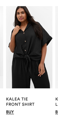Shop the Kalea Tie Front Shirt