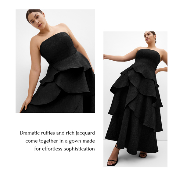 Shop the Elizabeth Tiered Frill Maxi Dress