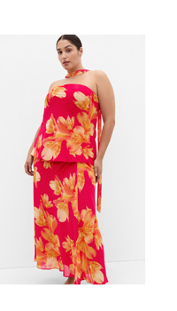 Shop the Soiree Print Maxi Skirt