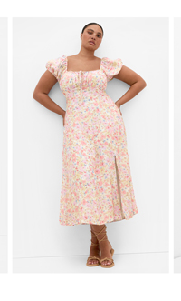 Shop the Amalie Print Maxi Dress